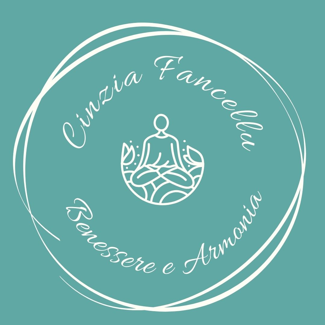 Logo per attività di yoga e massaggi