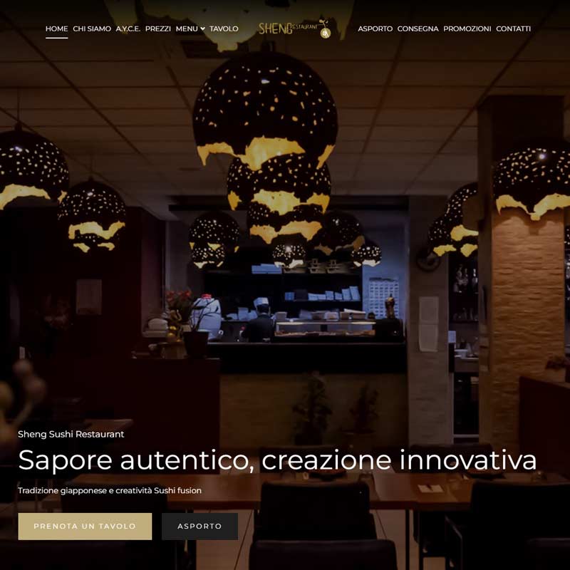 Sheng Sushi - Induno Olona - Restyling 2024